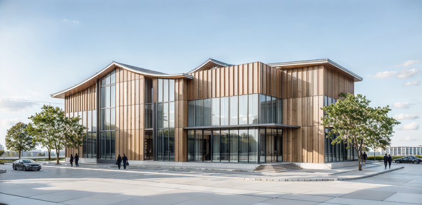 Ảnh minh họa clubhouse 3 tầng tiện nghi tại phân khu Kim Ngân 2 (Ảnh: Sun Property)