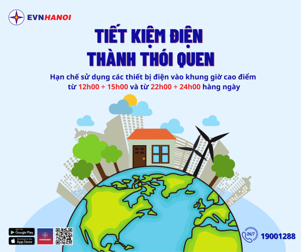 Tiết kiệm điện - Thành thói quen