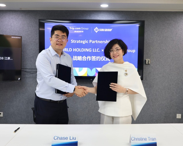 Sun Entertainment &amp; Hospitality Group hợp tác chiến lược với Trip.com trong năm 2025