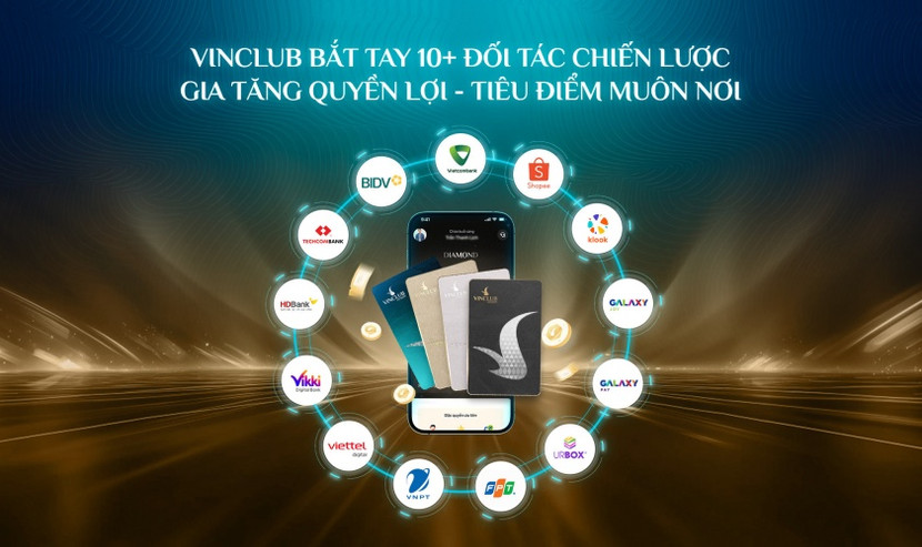 Việc VinClub hợp tác chiến lược với hơn 10 đối tác hàng đầu giúp gia tăng quyền lợi, trải nghiệm cho các thành viên Việc VinClub hợp tác chiến lược với hơn 10 đối tác hàng đầu giúp gia tăng quyền lợi, trải nghiệm cho các thành viên