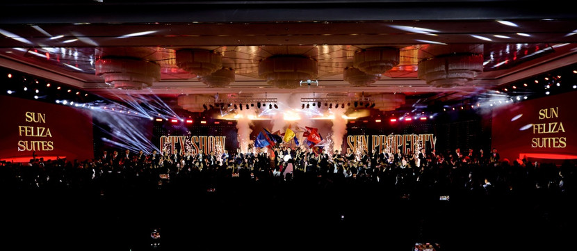 Các đơn vị phân phối hàng đầu bùng nổ trong màn chào sân của Sun Feliza Suites (Ảnh: Ánh Dương)