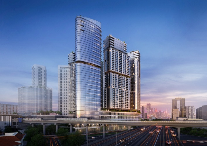 Dự án Sun Feliza Suites tọa lạc tại giao lộ kim cương giữa Thủ đô Hà Nội (Ảnh: Sun Property)