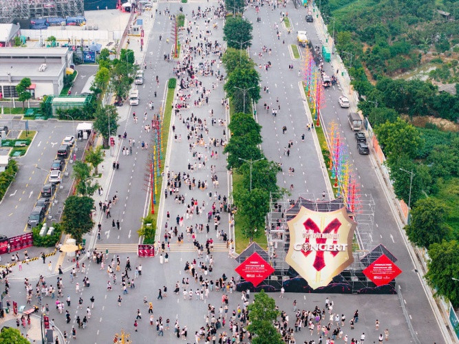 Trong chuỗi sự kiện Anh trai vượt ngàn chông gai, dường như mọi nẻo đường ở Thủ đô đều dẫn về Ocean City