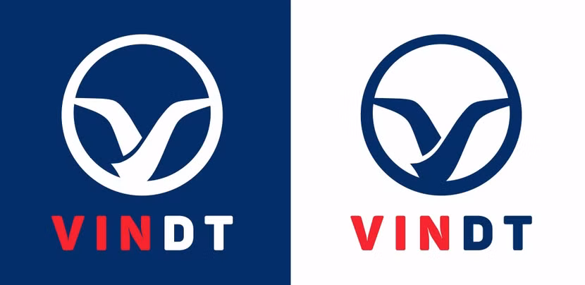 Logo nhận diện thương hiệu của Công ty Cổ phần VinDT