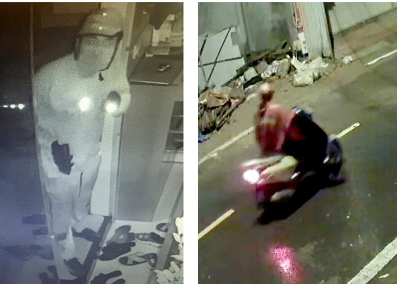 Công an thị xã Sơn Tây đăng tải hình ảnh truy tìm đối tượng ngay sau khi xảy ra vụ việc