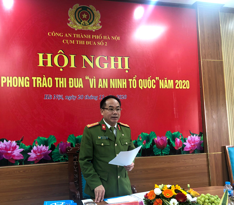 Đại tá Nguyễn Thanh Tùng - Phó Giám đốc CATP Hà Nội dự và chủ trì hội nghị Đại tá Nguyễn Thanh Tùng - Phó Giám đốc CATP Hà Nội dự và chủ trì hội nghị