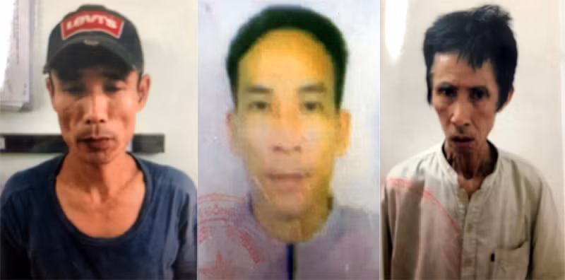 Các đối tượng Tân, Duy và Phẩm