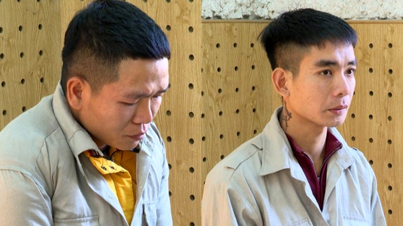 Đối tượng Dương và Phượng bị Công an tỉnh Phú Thọ bắt giữ trước khi trốn khỏi địa phương Đối tượng Dương và Phượng bị Công an tỉnh Phú Thọ bắt giữ trước khi trốn khỏi địa phương