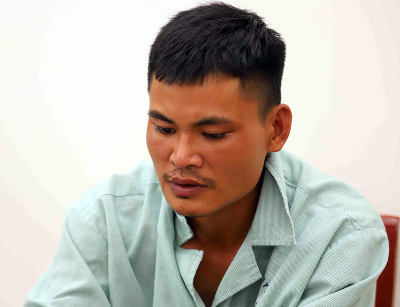 Lường Văn Tiến bị bắt giữ sau 48 giờ gây án rồi bỏ trốn đến tỉnh Thái Nguyên