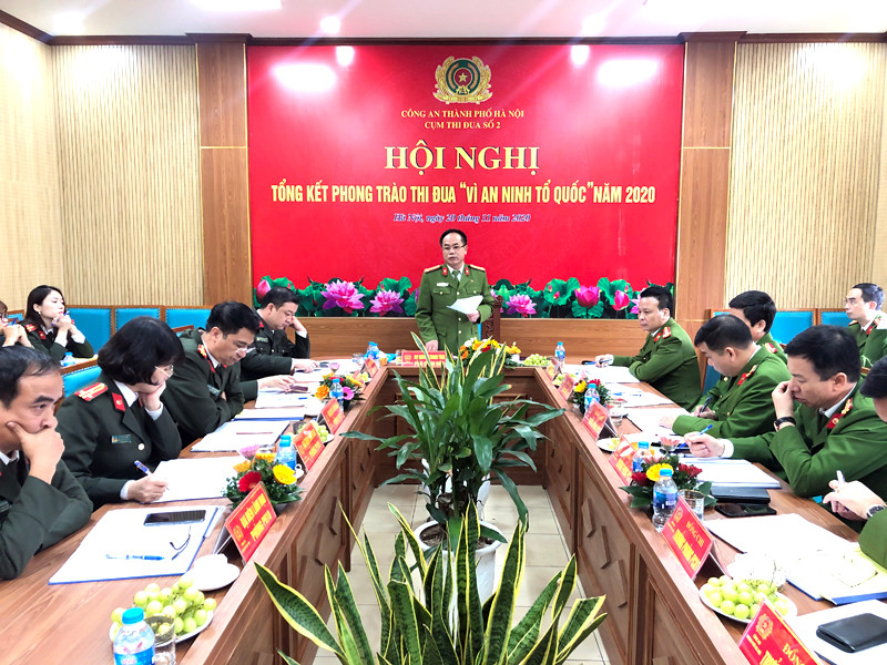 Cụm thị đua số 2 (Công an TP Hà Nội) đã tổ chức Hội nghị tổng kết phong trào thi đua “Vì an ninh Tổ quốc” năm 2020 Cụm thị đua số 2 (Công an TP Hà Nội) đã tổ chức Hội nghị tổng kết phong trào thi đua “Vì an ninh Tổ quốc” năm 2020