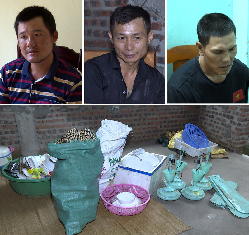 Các đối tượng và tang vật của vụ án Các đối tượng và tang vật của vụ án