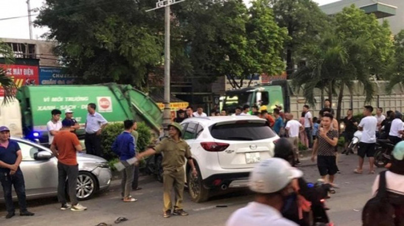 Hiện trường vụ tai nạn