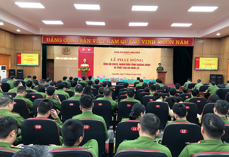 Đảng ủy – Ban chỉ huy Cônng an quận mong muốn cán bộ, chiến sỹ nêu cao tinh thần đoàn kết dân tộc, phát huy truyền thống tốt đẹp của đơn vị, với tinh thần "Tương thân tương ái", "Lá lành đùm lá rách"