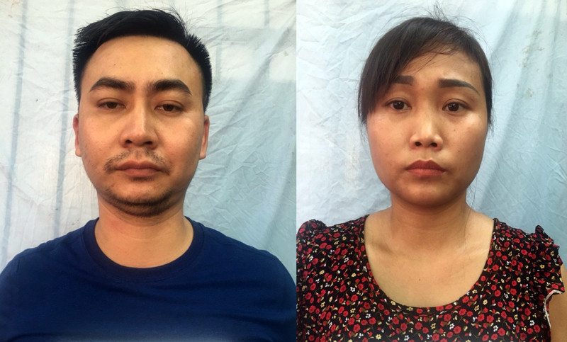 Cặp vợ chồng Kiên, Ái bị CATP Hạ Long khởi tố điều tra về hành vi "Cho vay nặng lãi trong giao dịch dân sự"