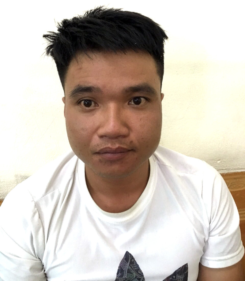 Đối tượng Trần Tuấn Dũng bị bắt giữ sau vài giờ gây án