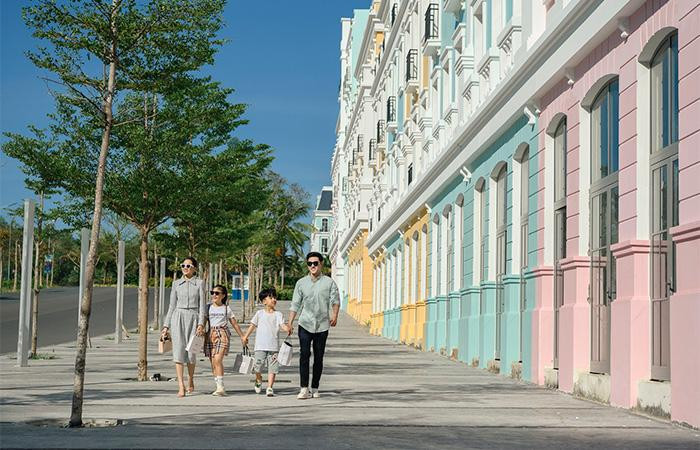 Con đường dẫn vào Quảng trường âm nhạc sẽ được trang trí để chào đón du khách đến với tổ hợp Bãi Kem.