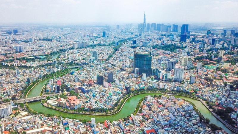 Một góc TP HCM. Ảnh: Nhật Minh.