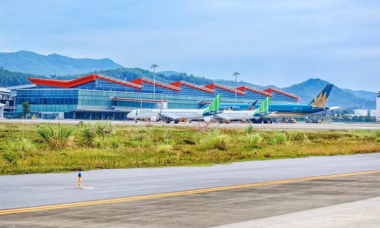 Sân bay Vân Đồn có kiến trúc mang dấu ấn Vịnh Hạ Long