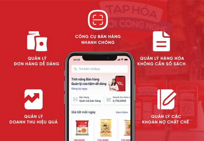Tính năng bán hàng của VinShop được cung cấp miễn phí trọn đời.