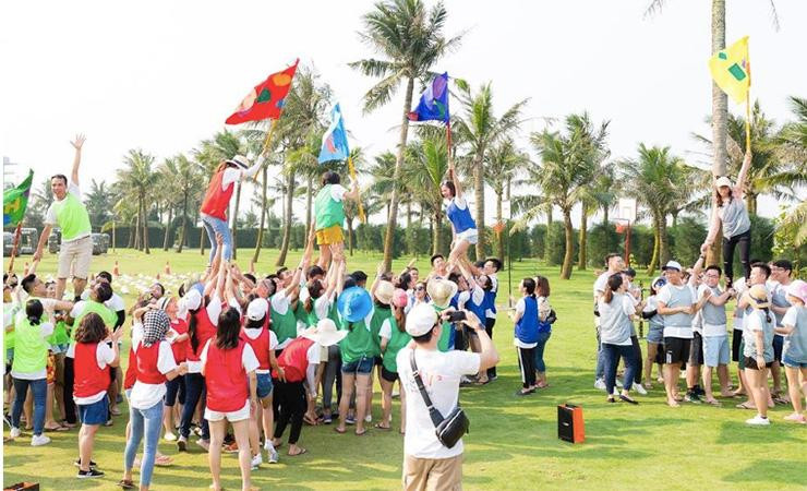 Chinh phục thử thách, nâng cao tinh thần tập thể trong các trò chơi sôi động