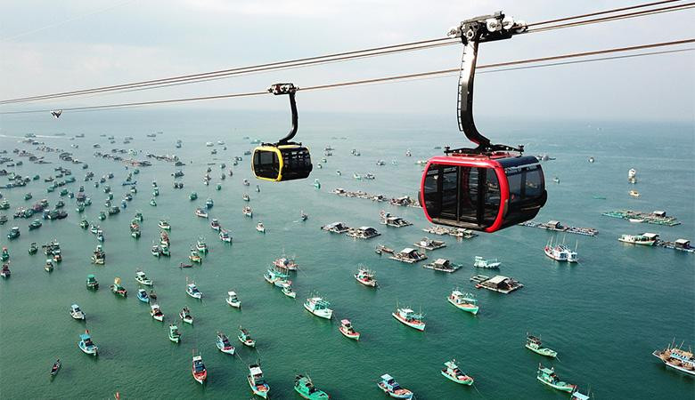 Cáp treo Hòn Thơm hút khách tới Phú Quốc