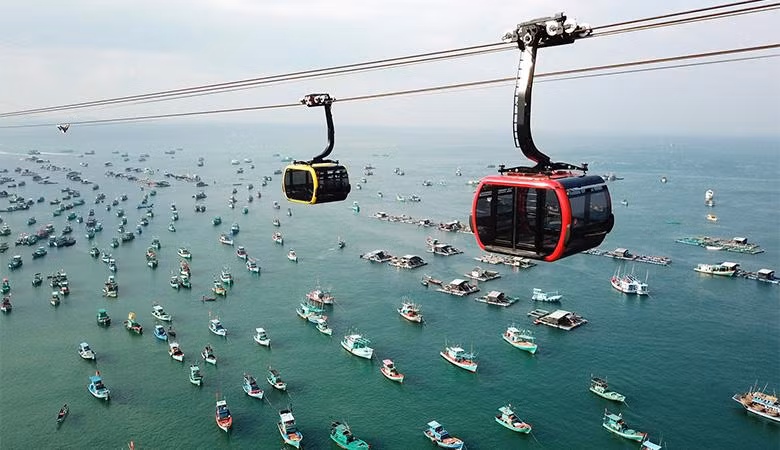 Cáp treo Hòn Thơm hút khách tới Phú Quốc