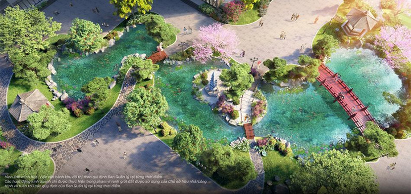 Ra mắt đầu tháng 12, The Zenpark nhận được sự quan tâm lớn của khách hàng với vườn Nhật nội khu độc đáo