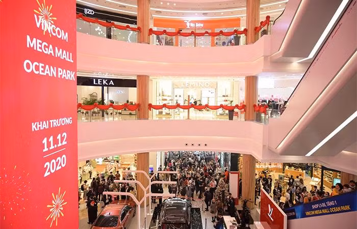 Sự kiện khai trương Vincom Mega Mall Ocean Park ngày 11/12, khuấy động không khí mùa lễ hội của Thành phố biển hồ
