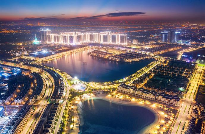 Vinhomes Ocean Park rực rỡ ánh đèn, thắp sáng bầu trời phía Đông thành phố Vinhomes Ocean Park rực rỡ ánh đèn, thắp sáng bầu trời phía Đông thành phố