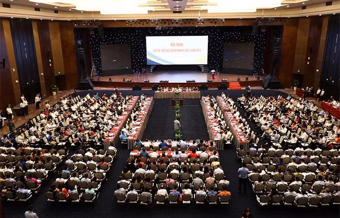 Phòng tiệc chính Bạch Long Vĩ có diện tích gần 2.000m2