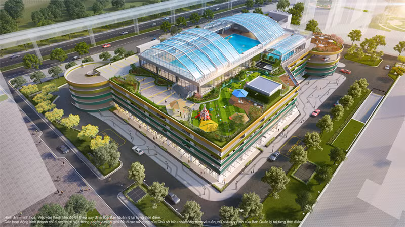 Tổ hợp 5 tầng hiện đại kế cạnh The Zenpark mang tới cuộc sống “nghỉ dưỡng kép” bên cạnh vườn Nhật nội khu