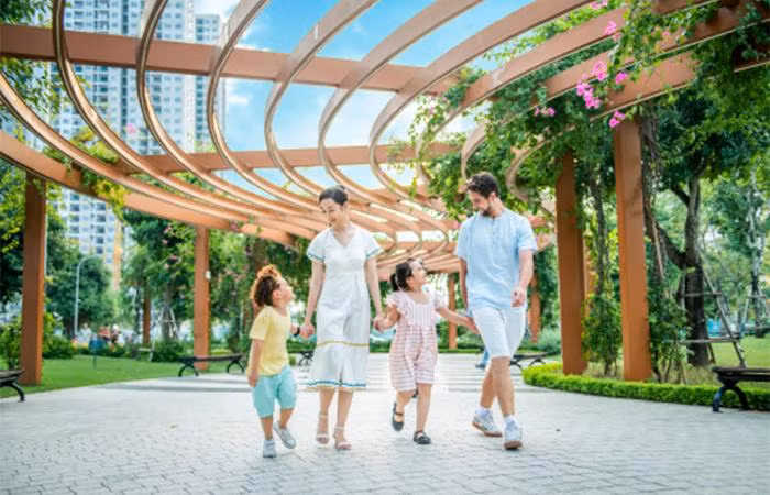 Bộ ba công viên liên hoàn rộng 16,3ha trong đại đô thị Vinhomes Smart City là không gian lý tưởng để cân bằng 2 yếu tố tĩnh và động trong cuộc sống của cư dân