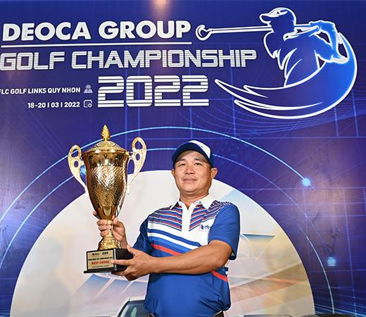 Best Gross của giải DeoCa Group Golf Championship 2022 thuộc về golfer Mai Đức Thuỷ.