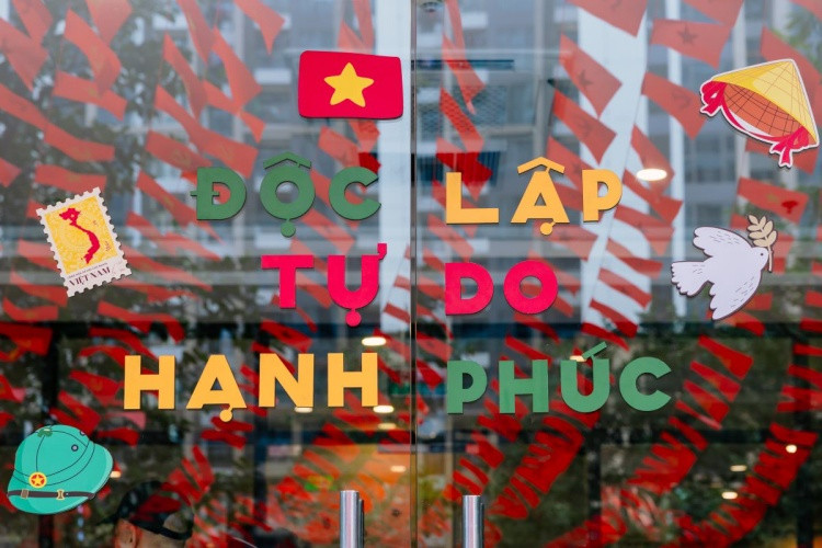 Hình ảnh Việt Nam hiện lên nổi bật qua những trang trí ấn tượng ở Ocean City