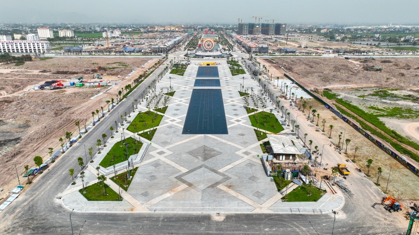 Loạt công trình tiện ích tại đô thị nghỉ dưỡng Sun Urban City sắp vận hành (Ảnh: Ánh Dương)