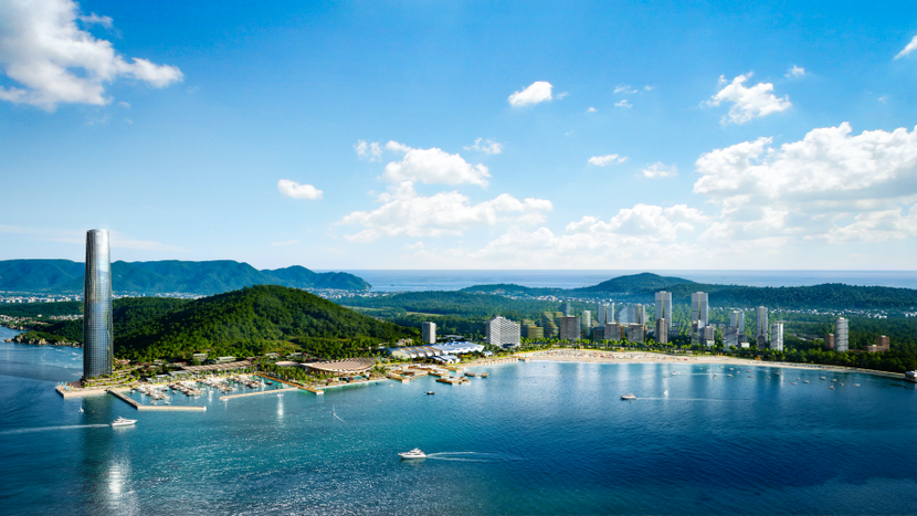 Ảnh phối cảnh Khu tổ hợp đa chức năng APEC Ảnh phối cảnh Khu tổ hợp đa chức năng APEC