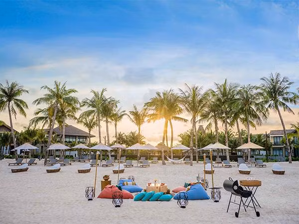 Hình ảnh Bãi Kem hiện tại (ảnh chụp tại khu nghỉ dưỡng New World Phu Quoc Resort)