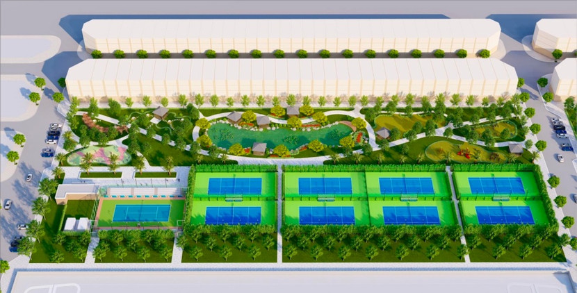 Tổ hợp sân tennis được đầu tư tại Vinhomes Ocean Park 2 sẽ mang tới đặc quyền mới cho cư dân (ảnh minh họa tiện ích) Tổ hợp sân tennis được đầu tư tại Vinhomes Ocean Park 2 sẽ mang tới đặc quyền mới cho cư dân (ảnh minh họa tiện ích)