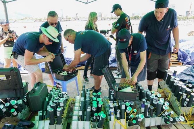 Đội Ý đầy hứng khởi chuẩn bị cho màn trình diễn tại DIFF 2024