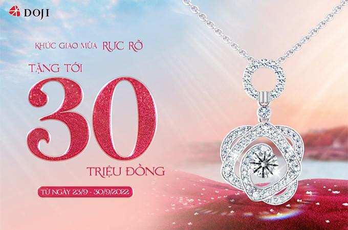 Khúc giao mùa rực rỡ cùng Trang sức DOJI Khúc giao mùa rực rỡ cùng Trang sức DOJI