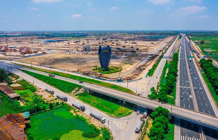 Vinhomes Ocean Park 2 – The Empire nằm giữa khu vực có hạ tầng giao thông hoàn thiện tạo sự liên thông thị trường với cả khu vực kinh tế trọng điểm phía Bắc