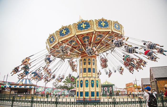 Đu bay kỳ diệu mới ra mắt tại Sun World Ba Na Hills