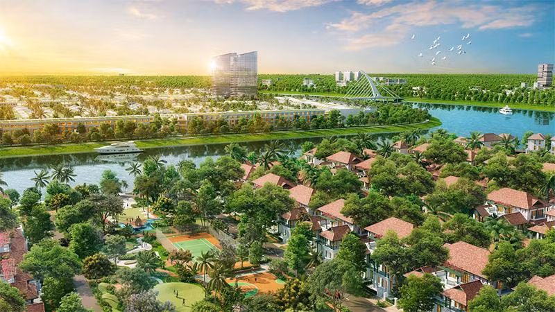 Bài toán về một chốn an cư chất lượng ven sông tại Đà Nẵng sắp có lời giải. Ảnh phối cảnh minh họa