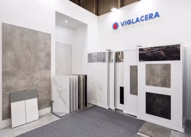 Viglacera là doanh nghiệp duy nhất tại Việt Nam có gian hàng trưng bày sản phẩm tại triển lãm vật liệu xây dựng và thiết kế quốc tế lớn nhất thế giới Cersaie tại Bologna (Ý) năm 2023 Viglacera là doanh nghiệp duy nhất tại Việt Nam có gian hàng trưng bày sản phẩm tại triển lãm vật liệu xây dựng và thiết kế quốc tế lớn nhất thế giới Cersaie tại Bologna (Ý) năm 2023