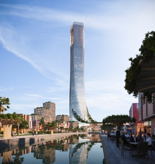 Tòa tháp 69 tầng- tâm điểm của tổ hợp siêu dự án khu Công viên văn hóa vui chơi giải trí, thương mại dịch vụ cao cấp