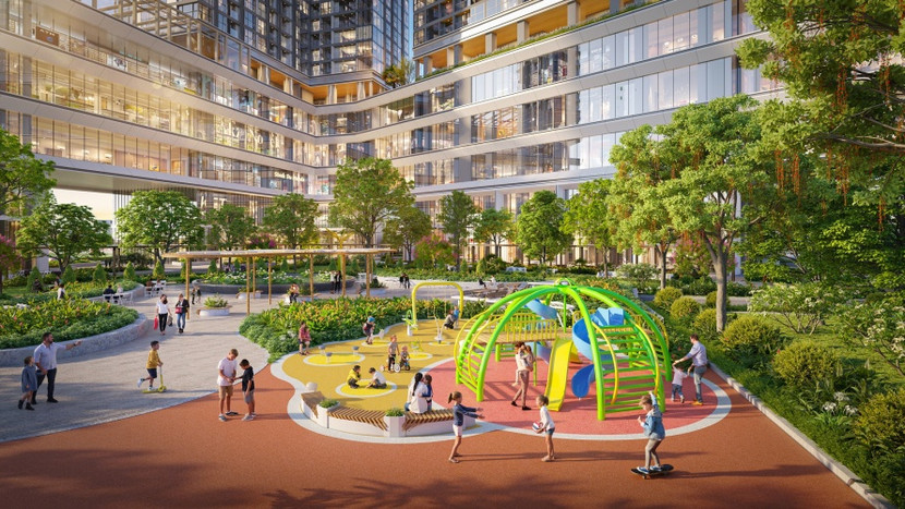 Sun Feliza Suites kiến tạo một không gian xanh giữa lòng đô thị (Ảnh: Sun Property)