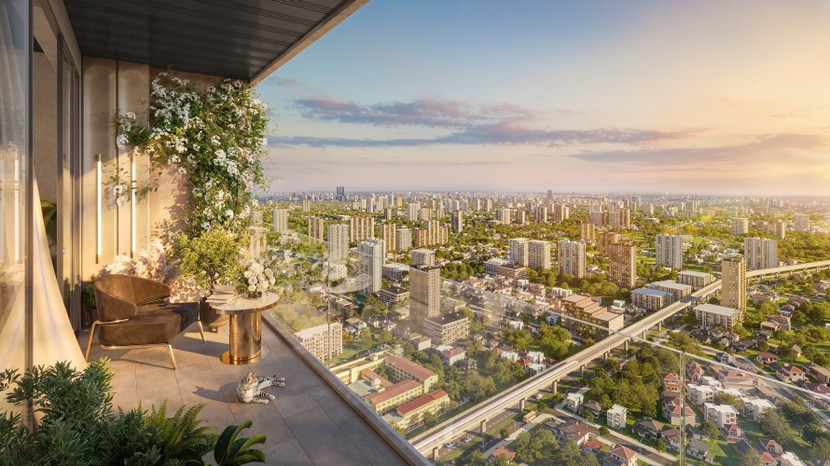 Mỗi tòa tháp Sun Feliza Suites sở hữu một không gian sống khác nhau, mang tới những trải nghiệm đặc biệt (Ảnh: Sun Property).