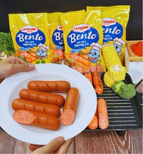 Xúc xích trứng cá Bento là sản phẩm mới của LC Foods, hướng đến sự cân bằng giữa dinh dưỡng và tiện lợi trong bữa ăn hàng ngày