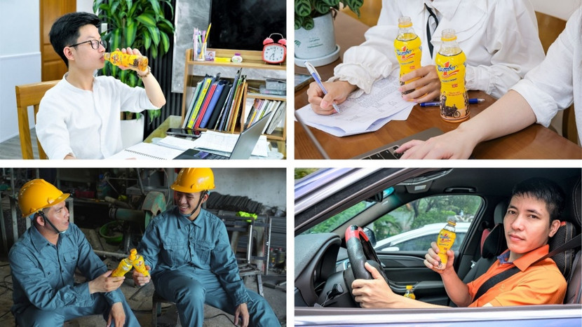 Với nước tăng lực Number 1, đam mê nào cũng có thể bền vững, nếu bạn đủ năng lượng để theo đuổi đến cùng Với nước tăng lực Number 1, đam mê nào cũng có thể bền vững, nếu bạn đủ năng lượng để theo đuổi đến cùng