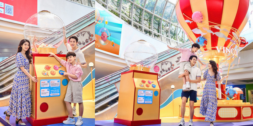 Trải nghiệm booth “Chọn cảm xúc - Sạc cảm hứng” chỉ có tại Vincom Trải nghiệm booth “Chọn cảm xúc - Sạc cảm hứng” chỉ có tại Vincom